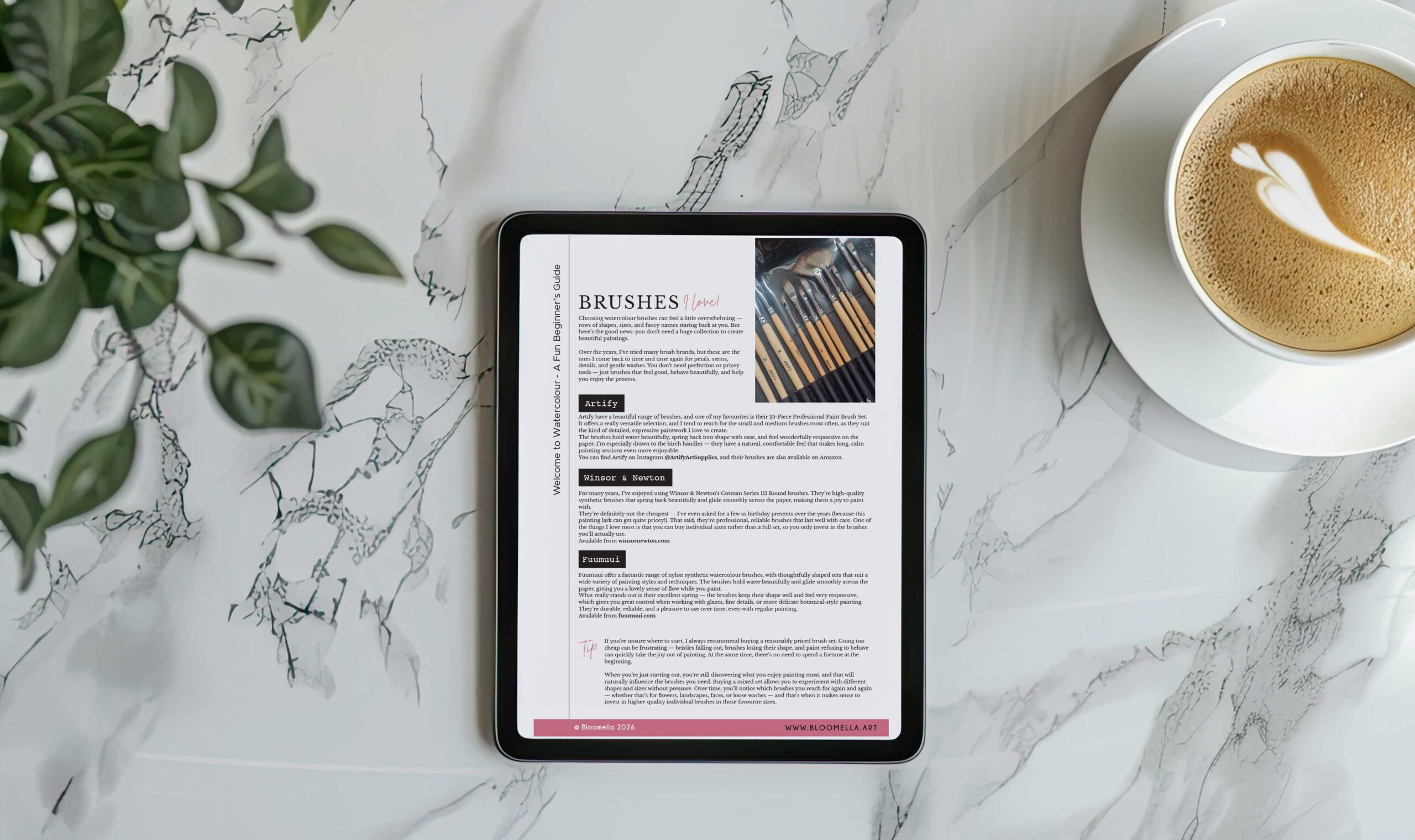 Watercolour Brushes I love