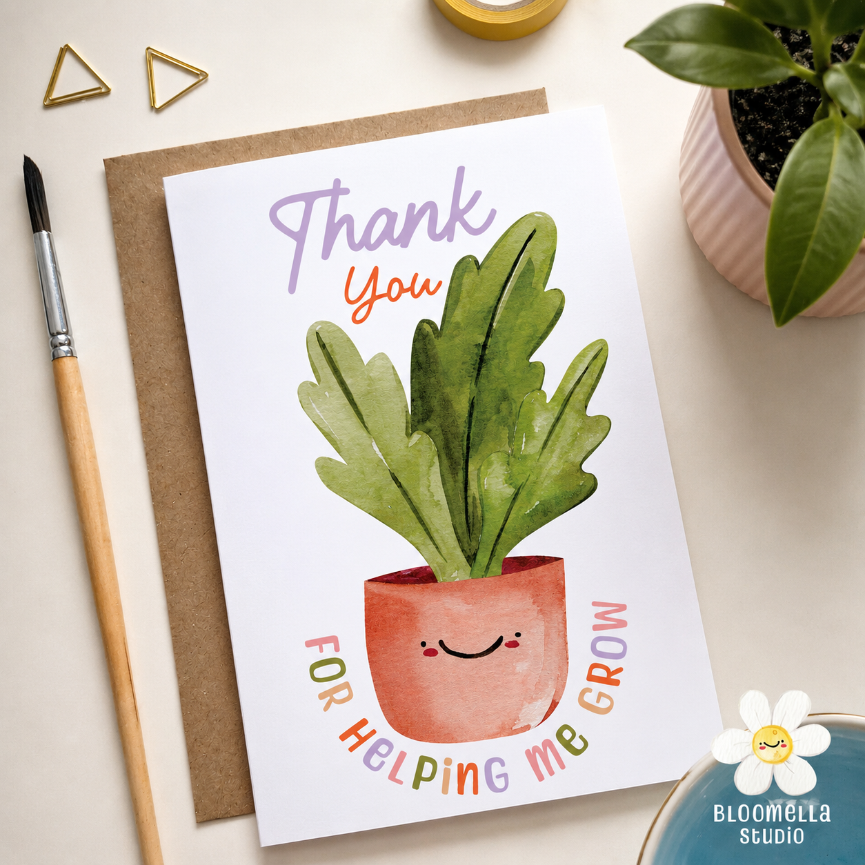 Thank You For Helping Me Grow
